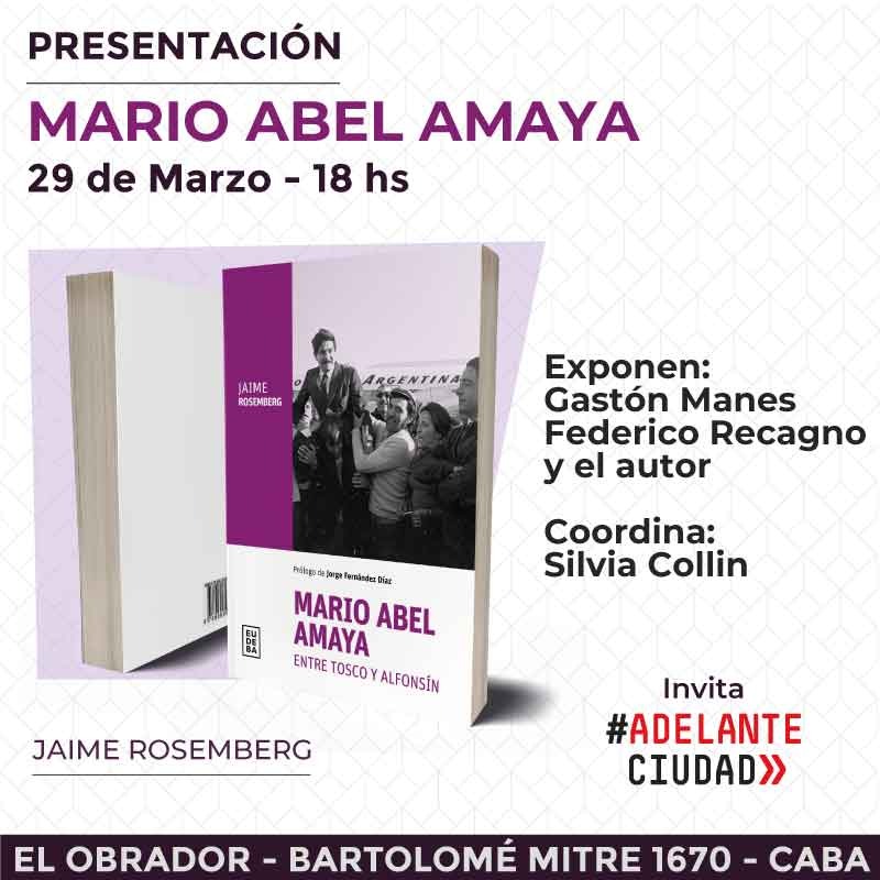 Gastón Manes también se mete en la interna de la UCR y presenta un libro