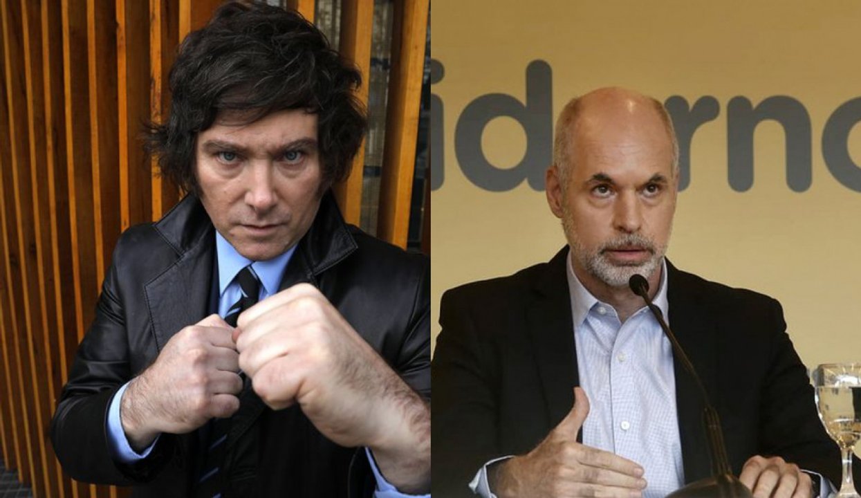 Una encuesta ubica a Larreta y Milei como los políticos con mejor imagen