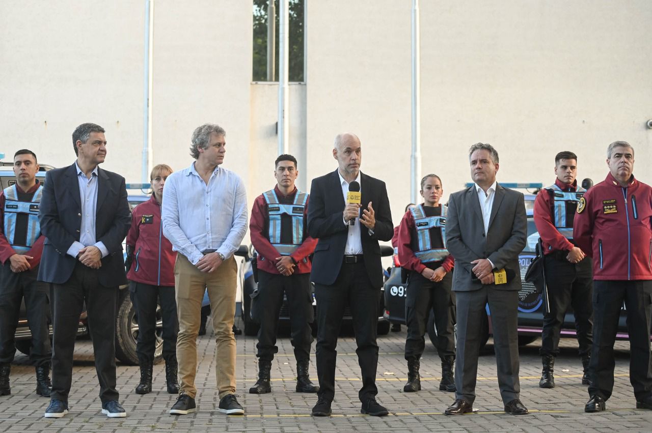 El Gobierno porteño presentó nuevos patrulleros inteligentes