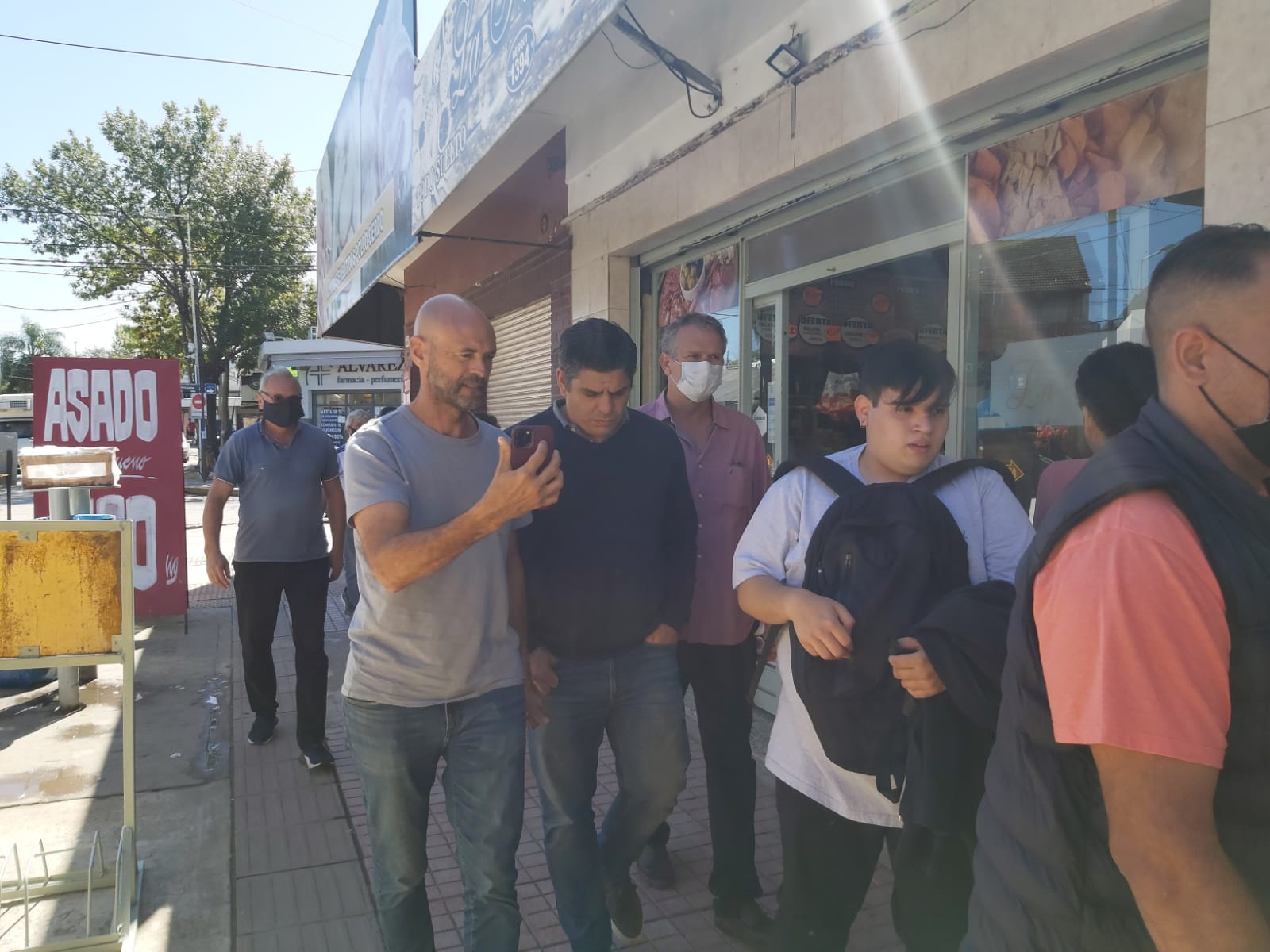 Dietrich visitó y recorrió Malvinas junto a Lucas Aparicio