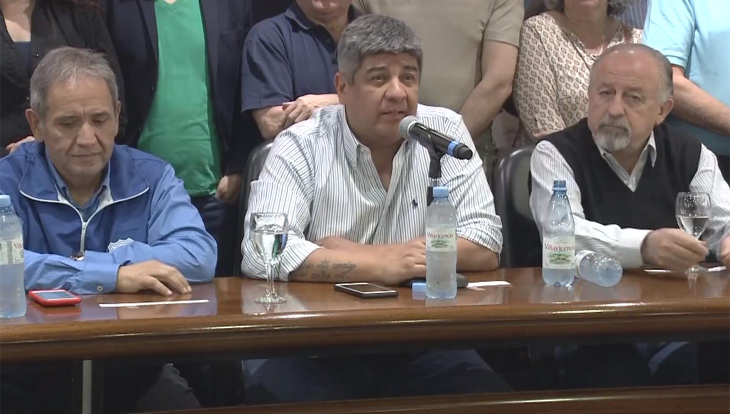 Pablo Moyano reaparece y el sindicalismo opositor activa ollas populares