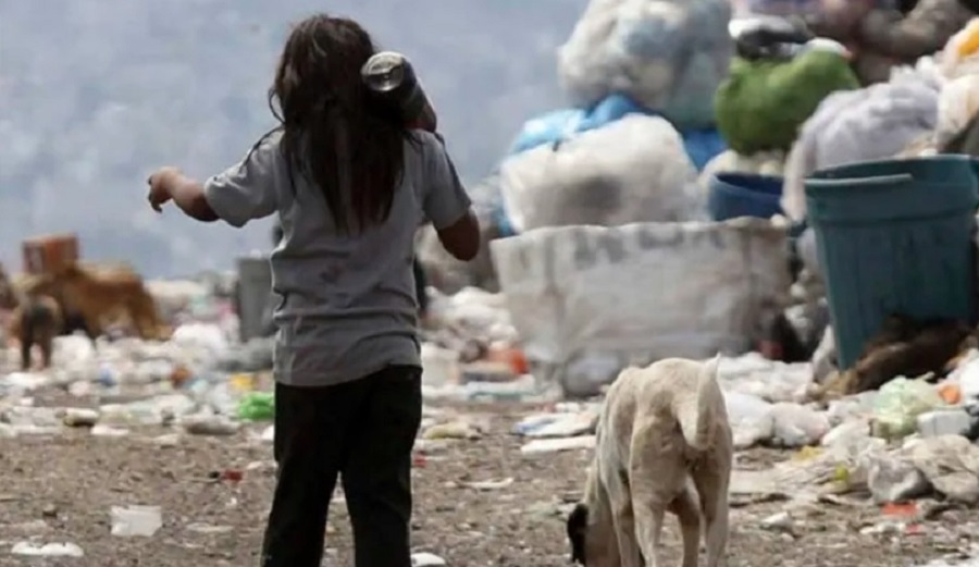 Datos oficiales: más de la mitad de los niños argentinos son pobres
