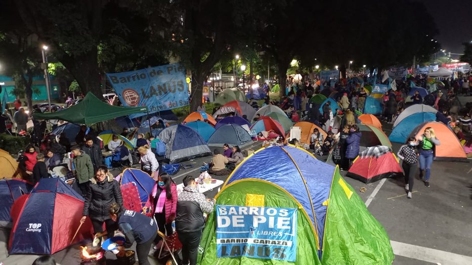 Movimiento Antipiquetero: el acampe afectó a más de 900 mil personas