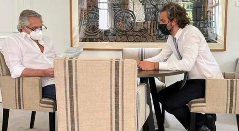 Alberto analizó con Cafiero, Argüello y Rossi la interna del FdT