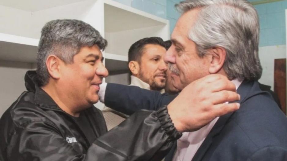 Alberto almorzó con Pablo Moyano en Olivos luego de la foto con Máximo