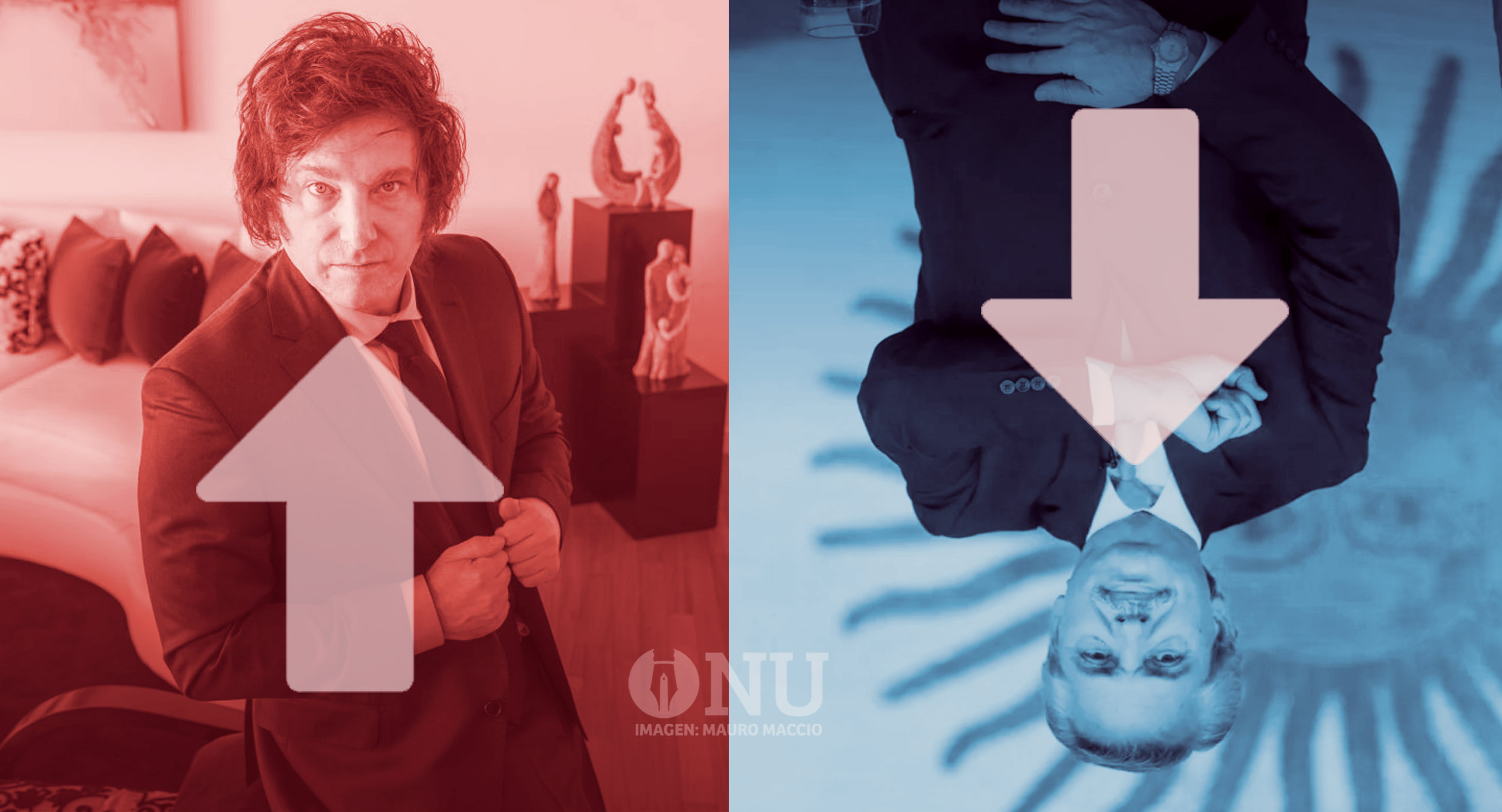 Una nueva encuesta y dos tendencias cruzadas: cae Alberto y crece Milei