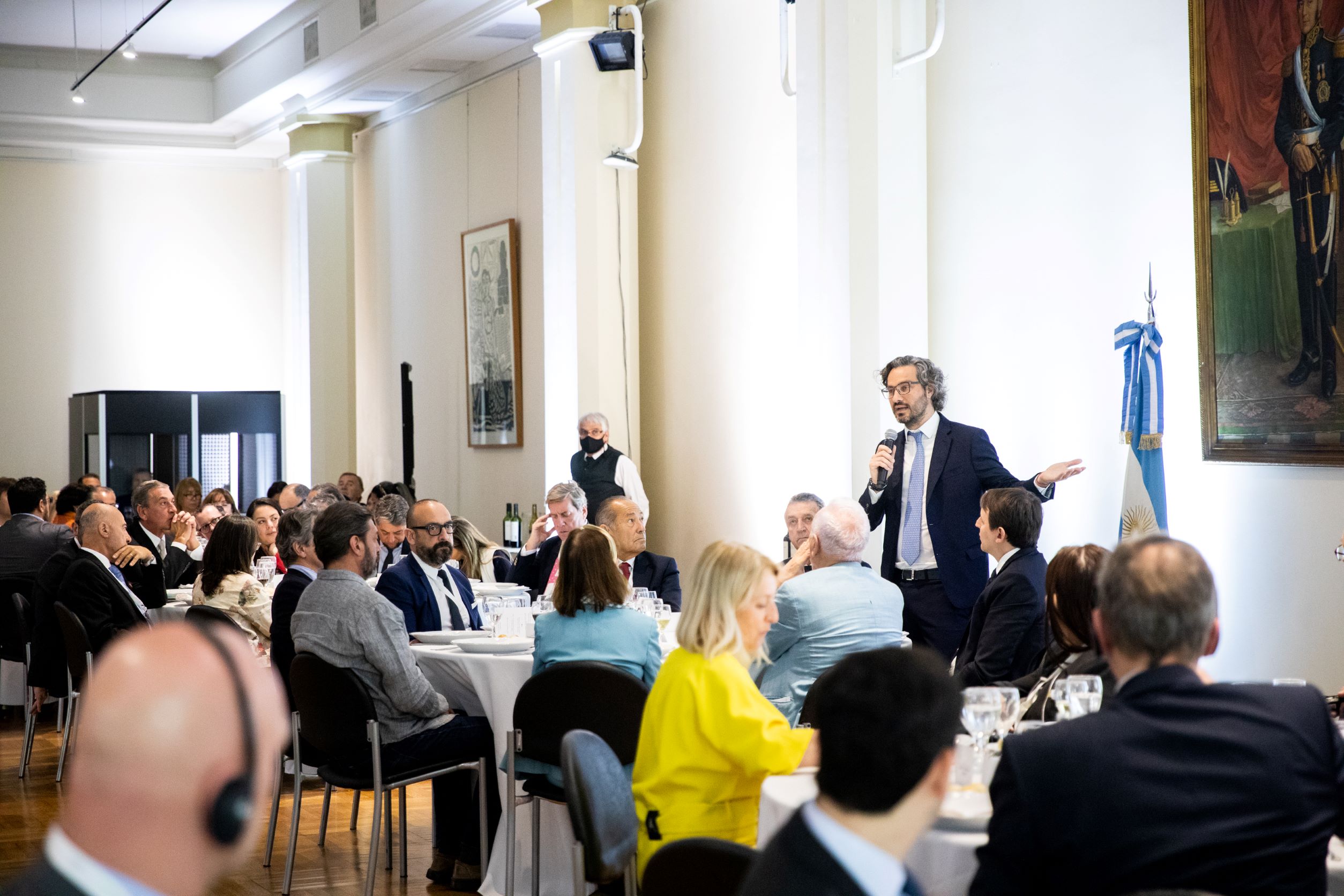 Cafiero: "Argentina quiere ampliar lazos con la Unión Europea"