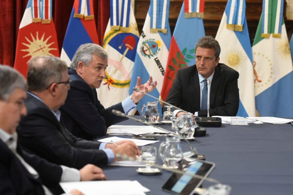 Massa, con gobernadores del Norte Grande para avanzar en una agenda legislativa