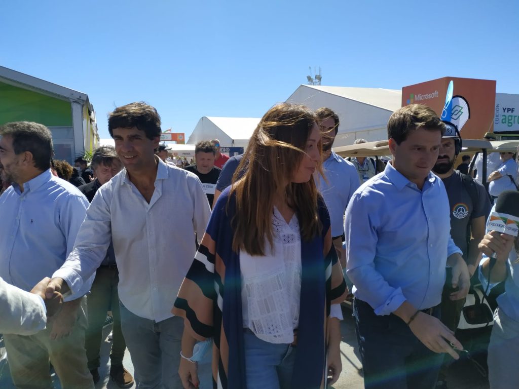 Vidal apoyó el tractorazo y calificó al Gobierno de "cínico"