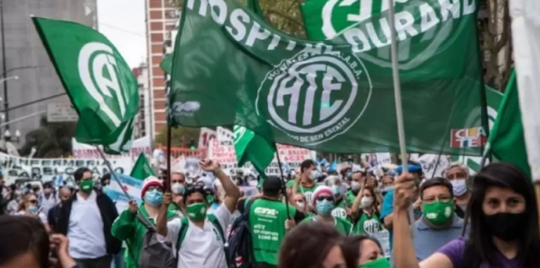 ATE realiza un paro este miércoles en CABA por mejoras salariales