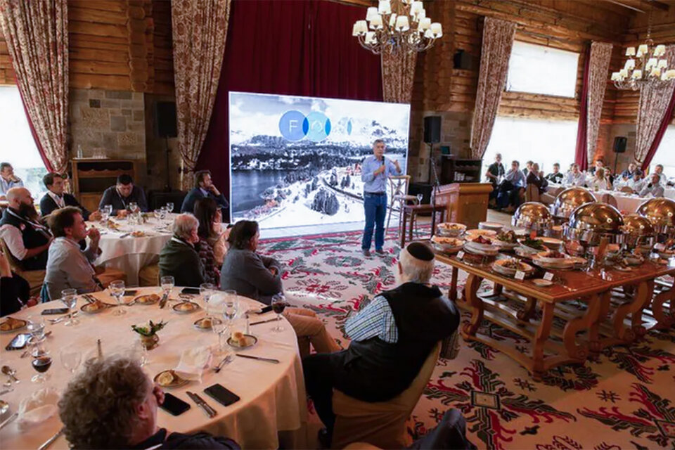 Macri le habló como candidato al 2023 al círculo rojo en Bariloche