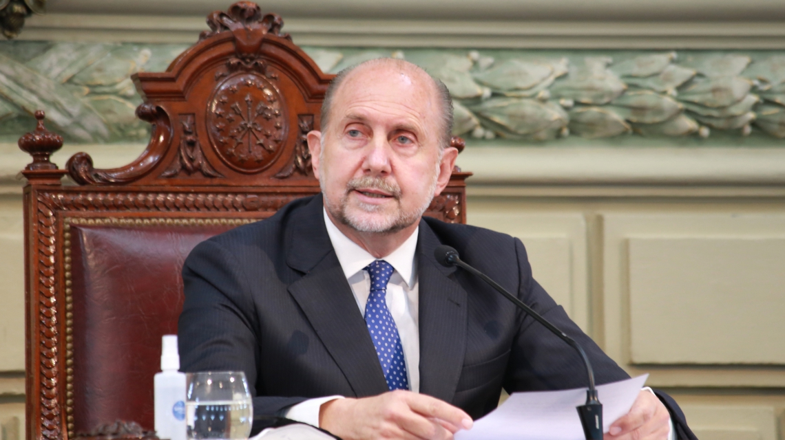 Perotti crítico con Alberto: pidió más fuerza federales y mejorar la Justicia