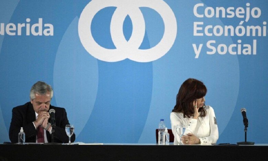 Midieron como impacta la pelea de Alberto y Cristina en la gestión