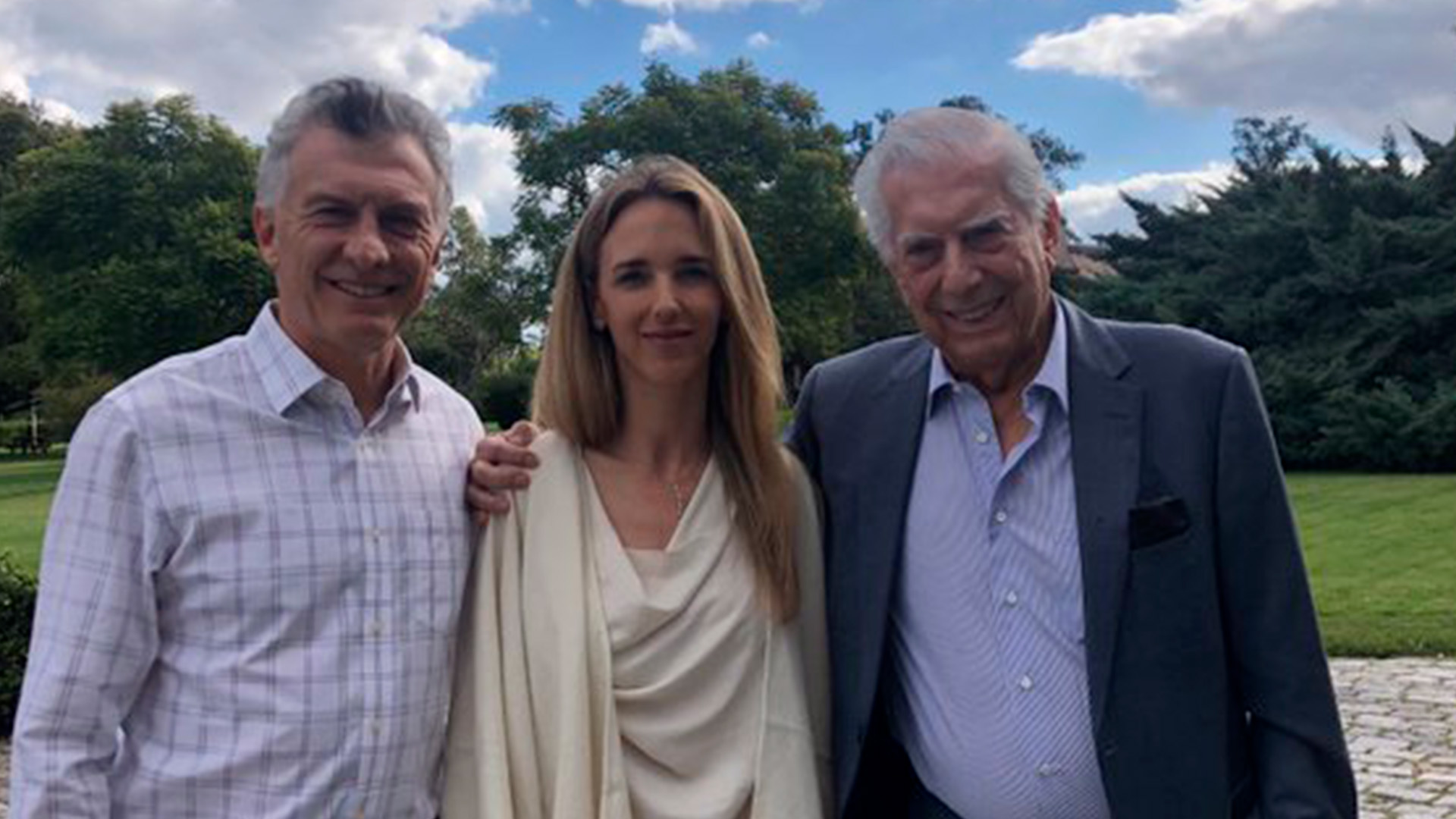 Macri compartió un almuerzo con Vargas Llosa y referentes de JxC