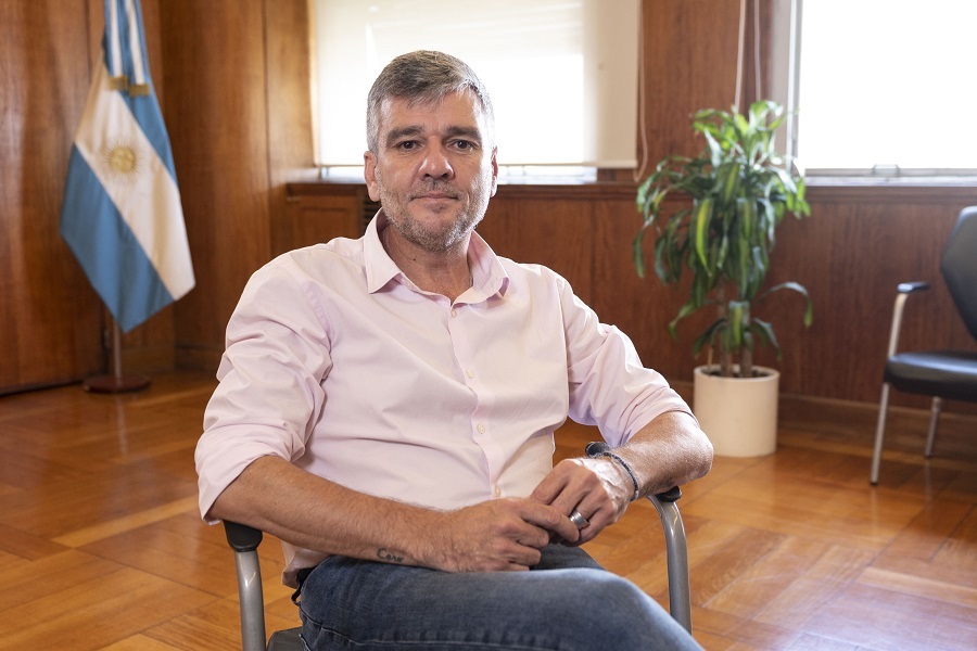 Zabaleta, contra la interna en el FdT: “De mi no esperen tirar piedras”