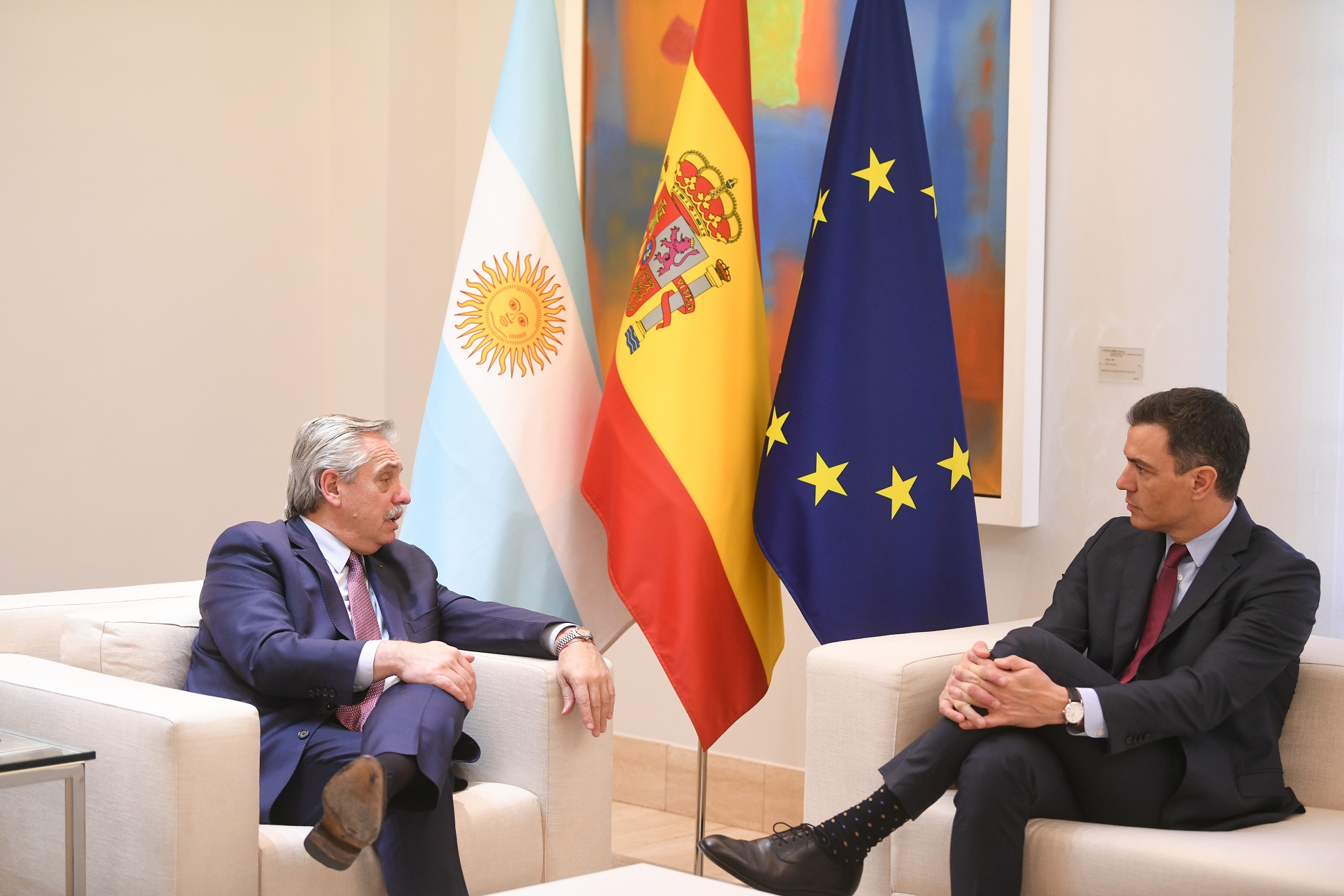 Alberto destacó la “vocación de ser un proveedor de alimentos y energía”