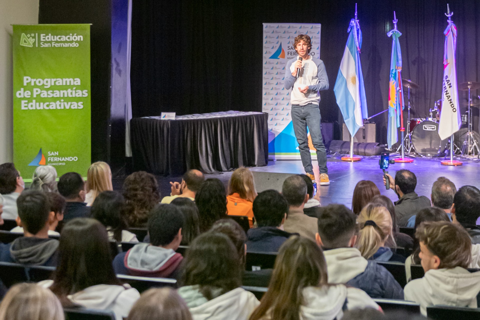 Andreotti presentó una nueva edición de las Pasantías Educativas Municipales