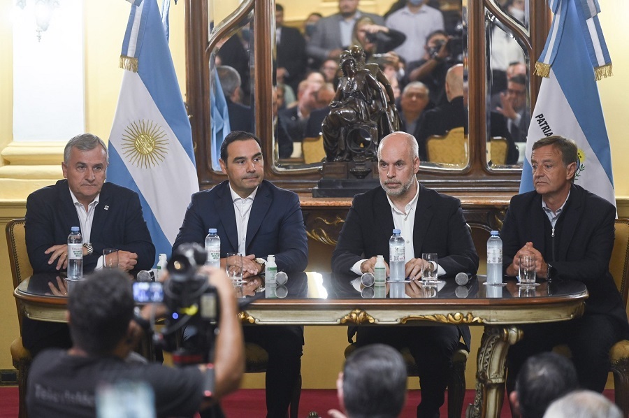 Larreta se diferencia de Macri y se muestra con la UCR pensando en 2023