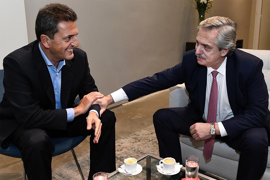 Alberto invitó a Massa a que lo acompañe a la Cumbre de las Américas
