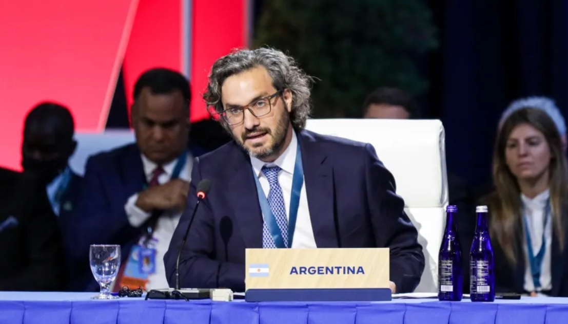 Ante el titular de la OEA, Cafiero anticipó un discurso duro de Alberto