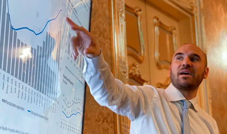 Guzmán sobre la caída de los bonos en pesos: "Nunca vamos a ir al default"