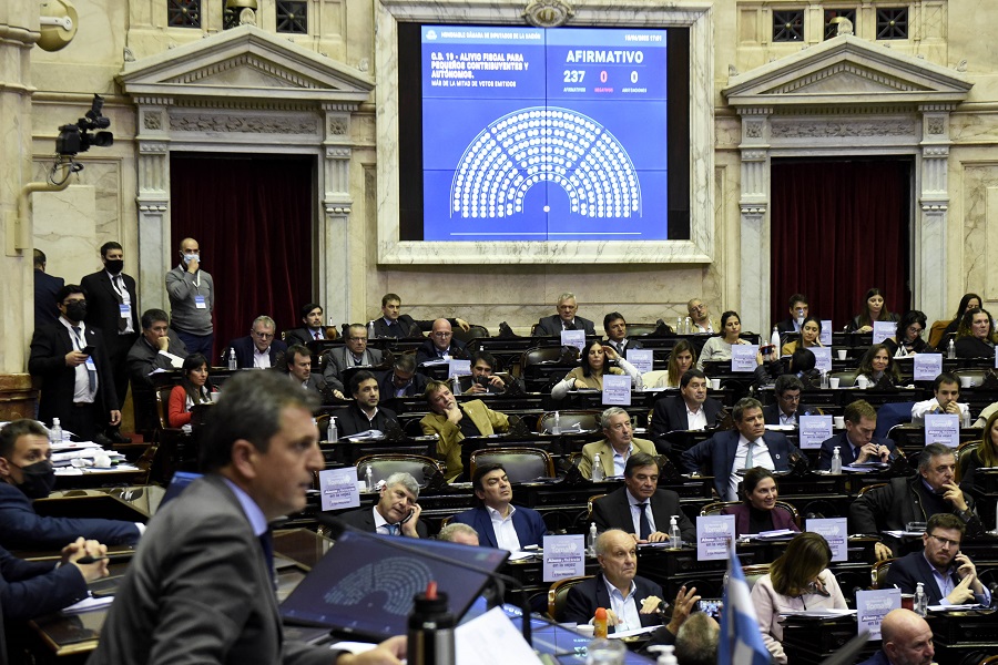 Massa lo hizo: Diputados aprobó por unanimidad el alivio fiscal