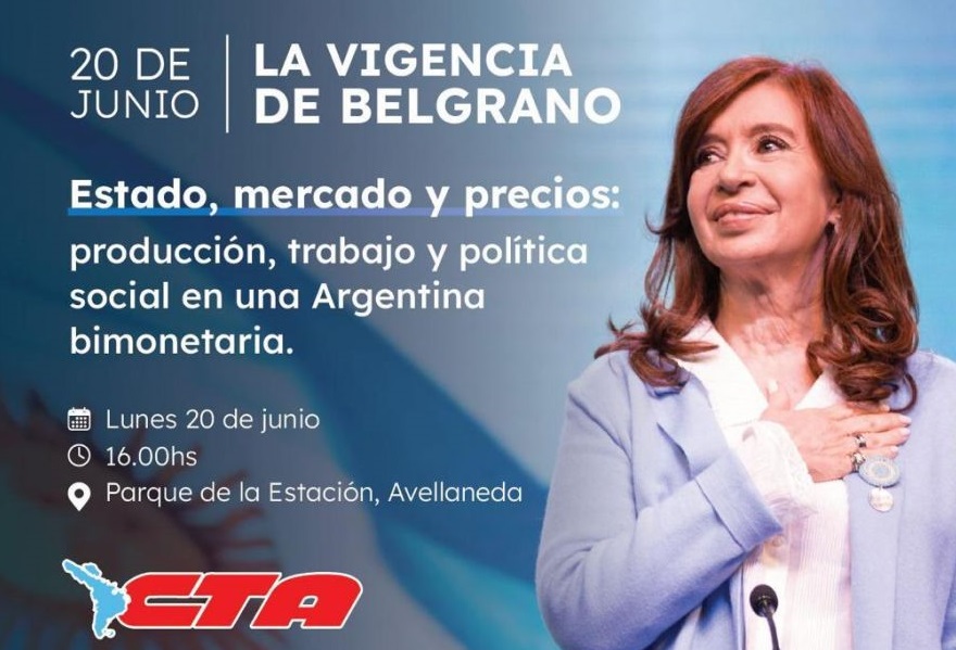 Tras el escándalo Kulfas, CFK reaparece en un acto con sindicalistas