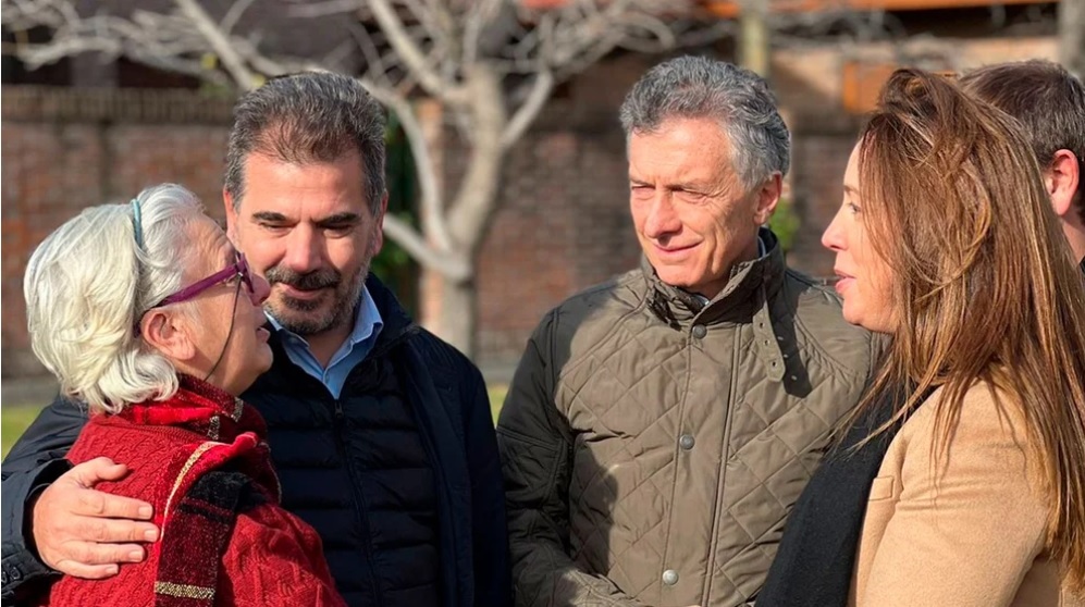 En campaña y timbreando: Macri, Vidal y Ritondo, de recorrida por la PBA