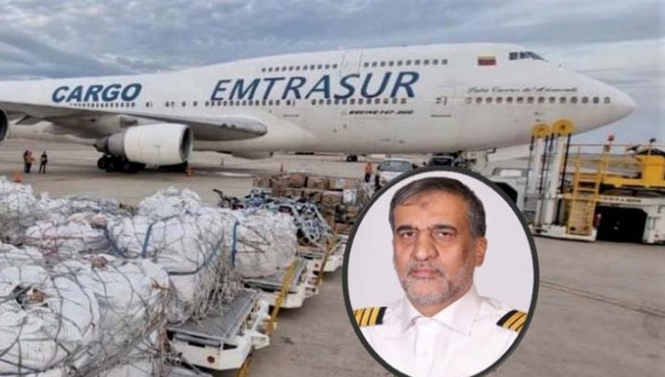 Avión iraní: el piloto tenía fotos de tanques y misiles en su teléfono