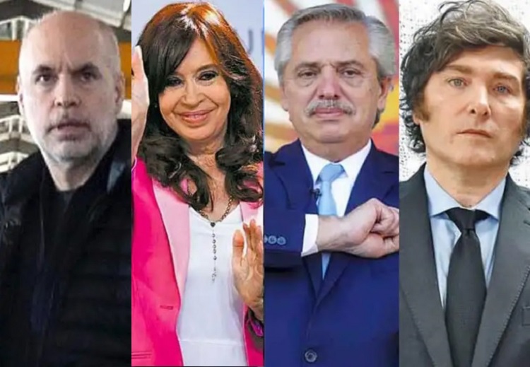 Encuesta: Larreta crece en la PBA y caen Milei, Alberto y Cristina