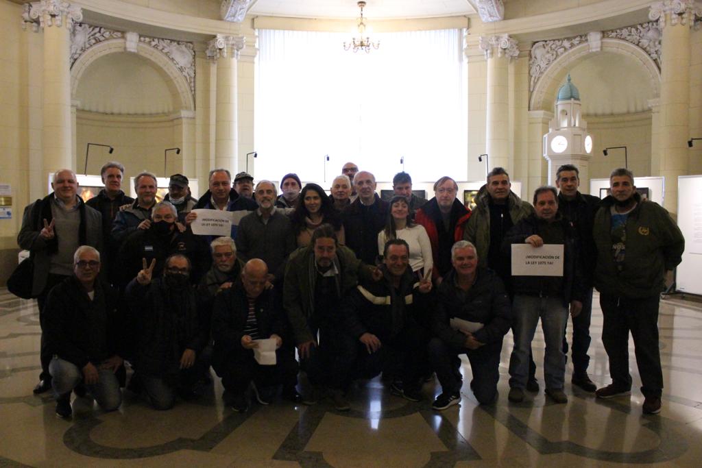 Legislatura: veteranos de Malvinas pidieron tratar el subsidio al combatiente