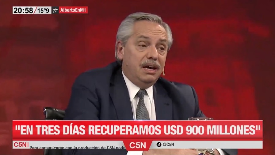 Sin dólares: Alberto dijo que “el problema es que la economía crece mucho”