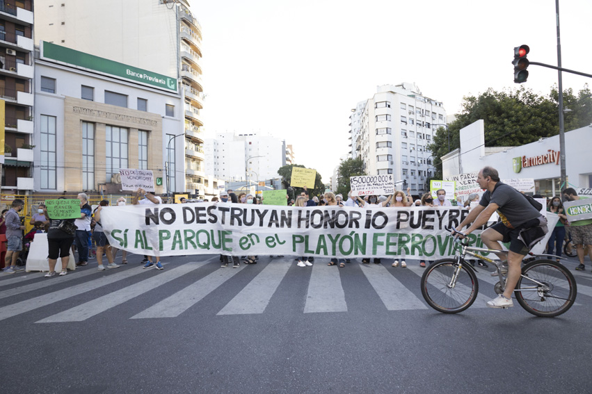 Parque lineal de Caballito: debaten en Audiencia Pública qué pasará con la obra