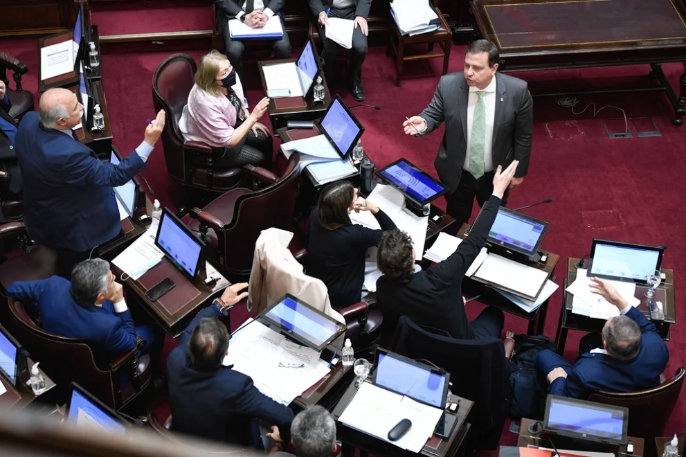 Senado caldeado: Cristina se cruzó con Naidenoff y mandó a sentar a Snopek