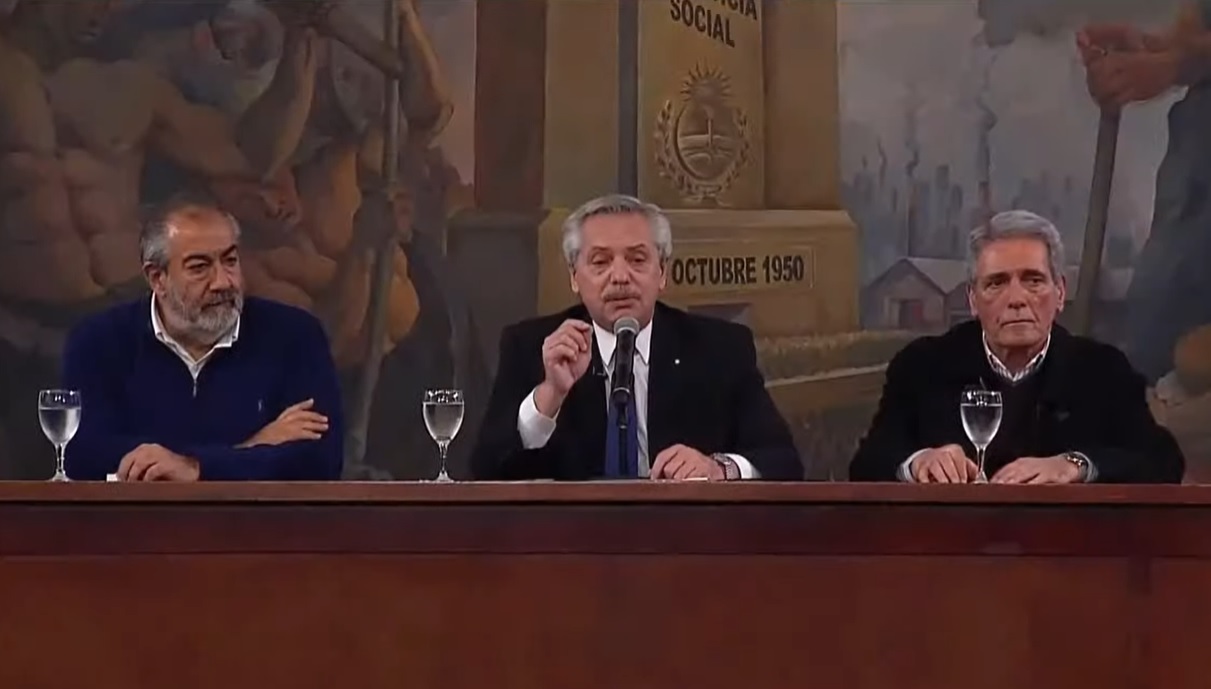 Alberto y un mensaje a CFK: “El poder no pasa por ver quién tiene la lapicera”