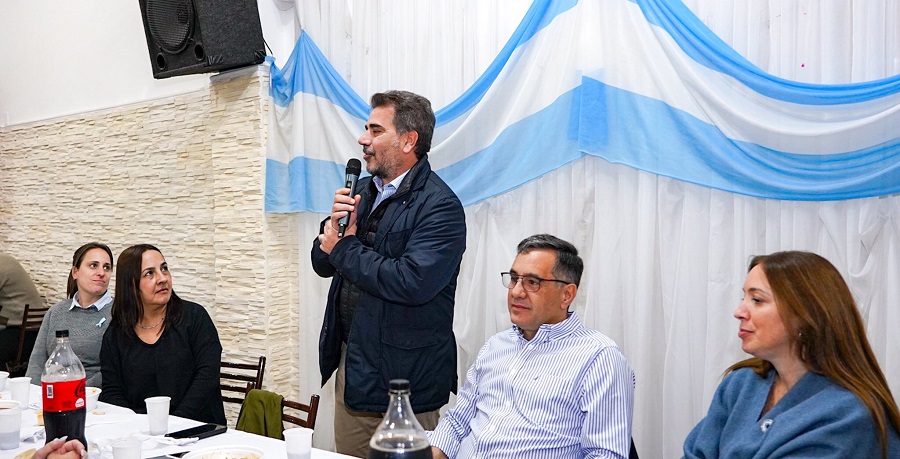 Locro en La Matanza: Vidal y Ritondo lanzaron a Finocchiaro como intendente