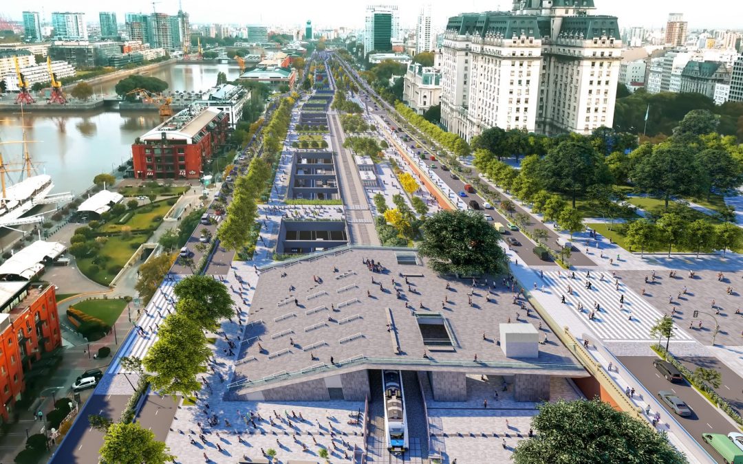 Pidieron que los autos puedan circular por el Paseo del Bajo cuando haya piquetes