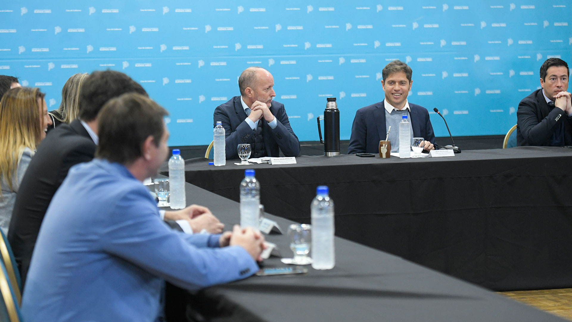 Divide y ganarás: Kicillof recibe por separado a intendentes del Pro y la UCR