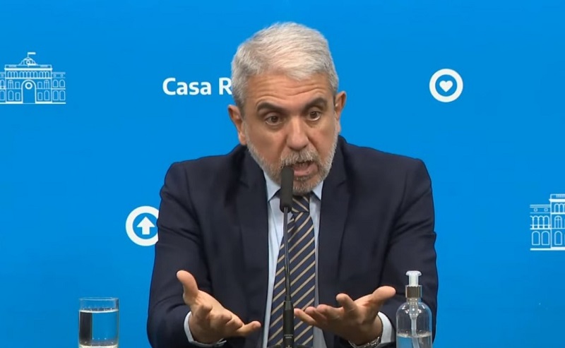 Aníbal Fernández dijo que no sabe “cómo dejó las arcas Martín Guzmán”