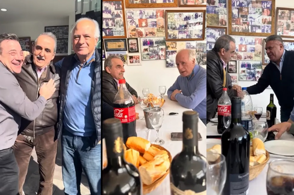 Amigos son los amigos: un almuerzo reunió a Moreno y Coti Nosiglia