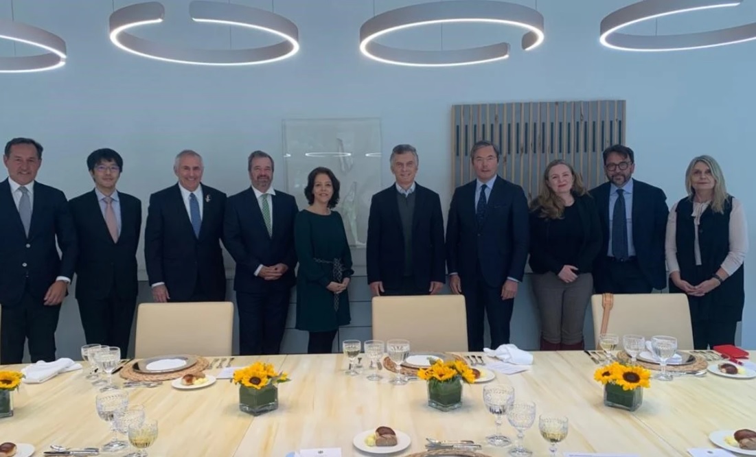 Macri participó de un almuerzo con los embajadores del G7