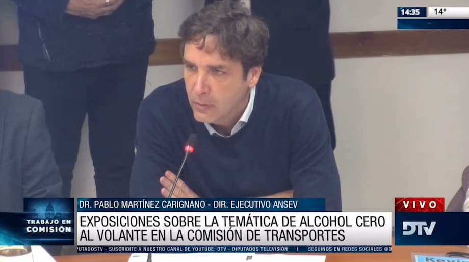 Diputados: con invitados comenzó el debate por Alcohol Cero al Volante