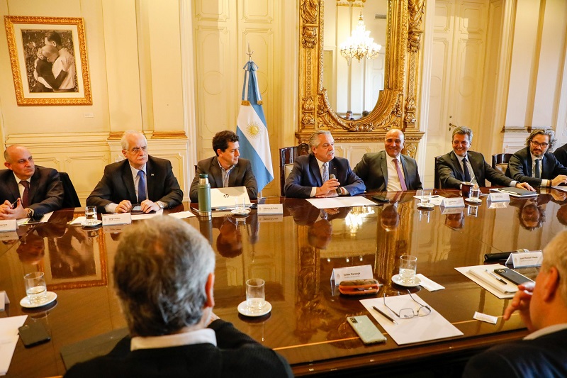 En su primera reunión de Gabinete, Massa alertó sobre el gasto en energía