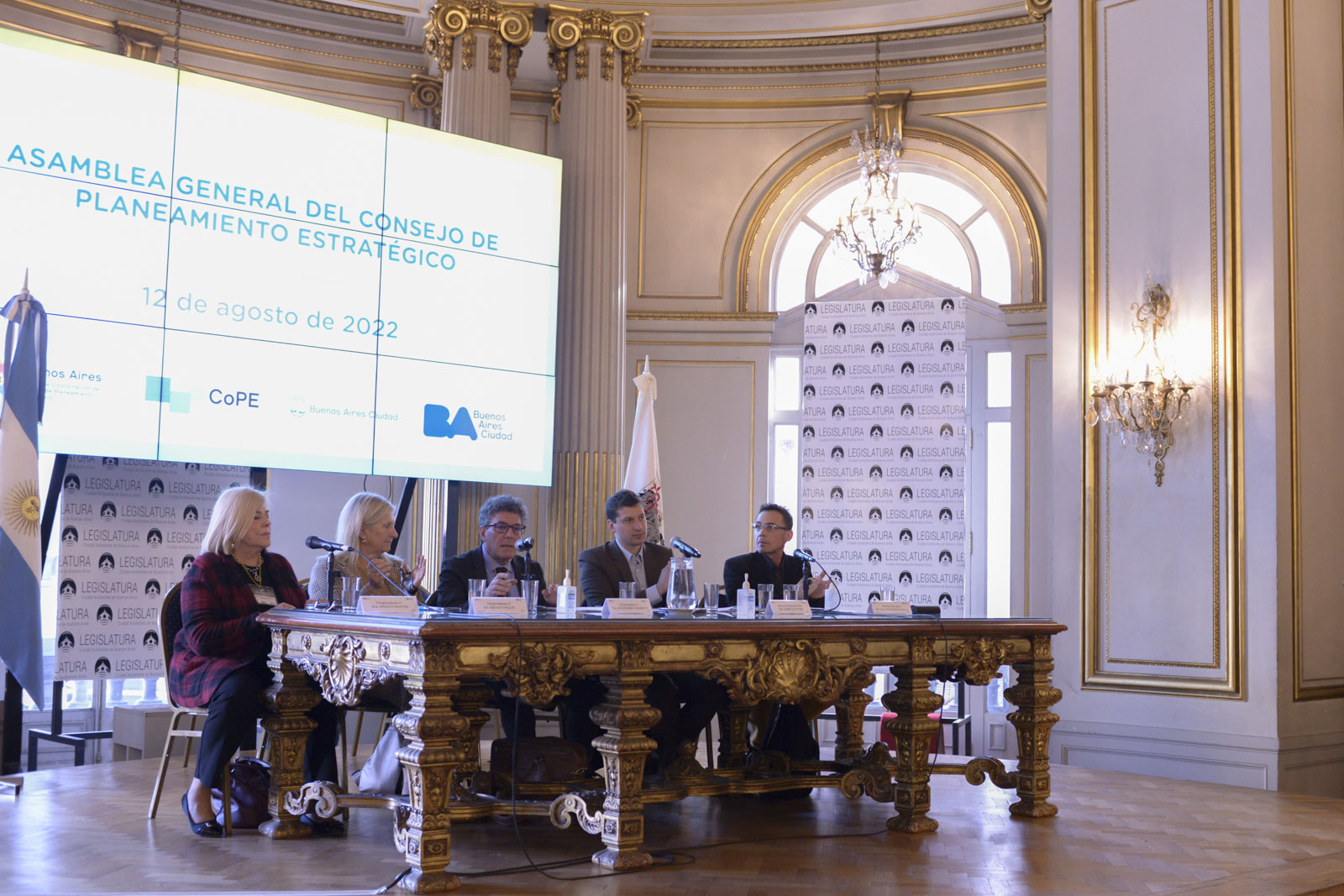 Legislatura: Miguel, en la asamblea del Consejo de Planeamiento Estratégico
