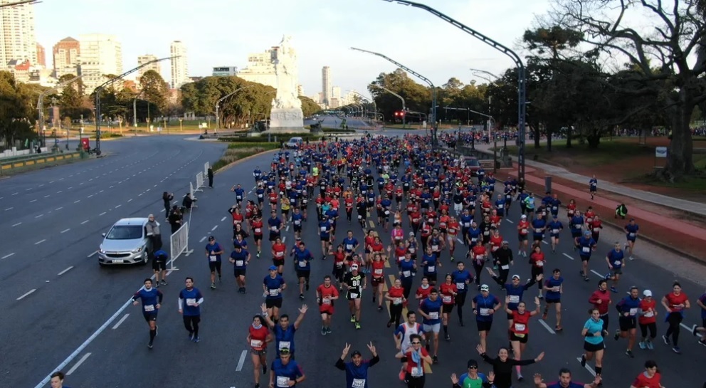 Maratón BA: horarios, qué calles estarán cortadas y cómo es el circuito