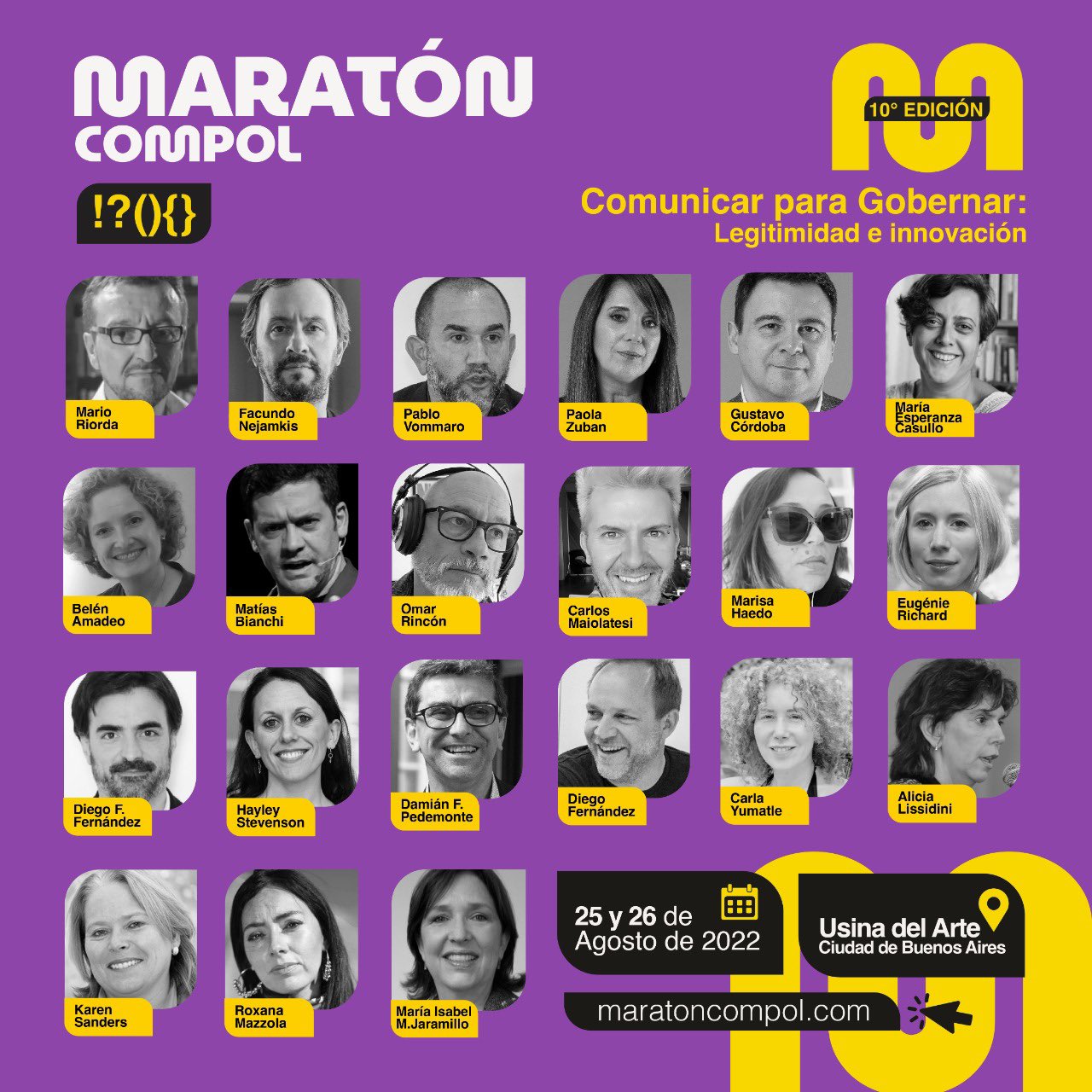 #MaratónComPol: Comunicar para Gobernar