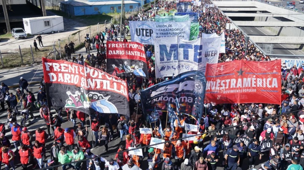 La UTEP volvió a marchar para reclamar por el Salario Básico Universal