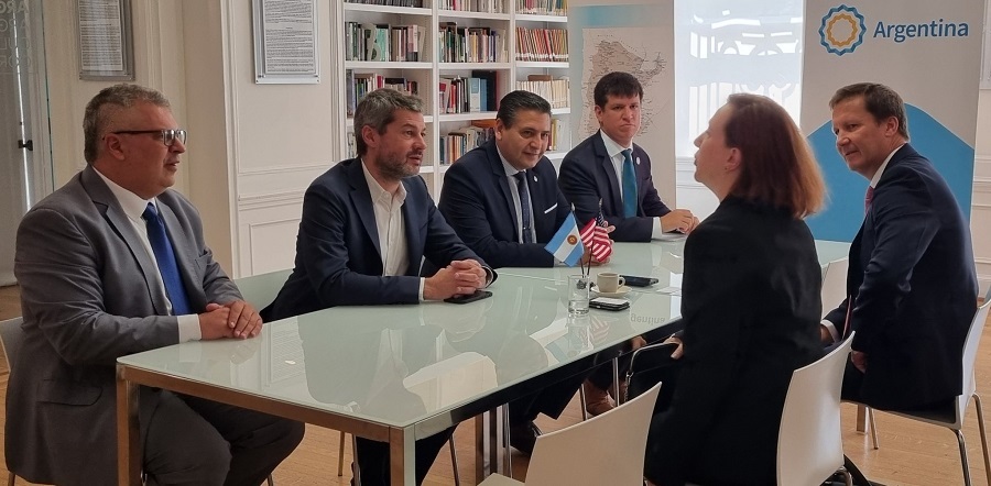 Lammens muestra a la Argentina y busca atraer turistas de EE.UU