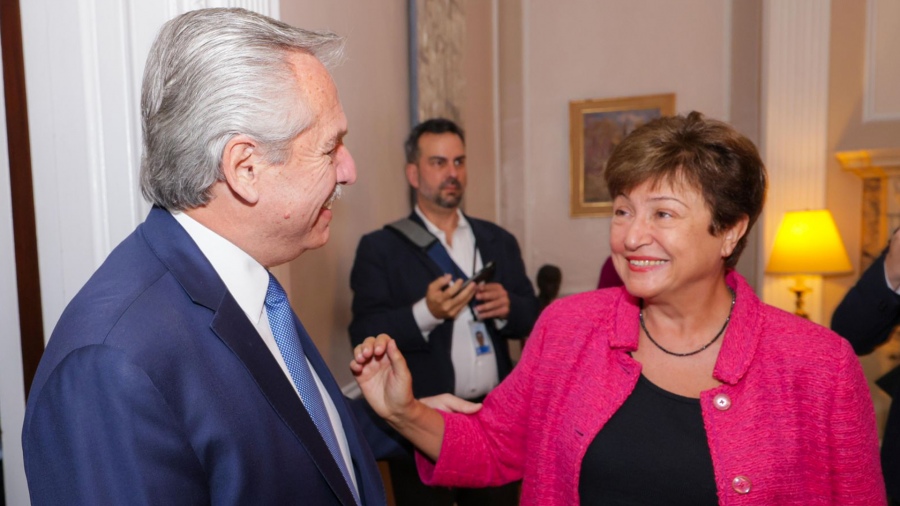 Argüello: ”La reunión entre Alberto y Georgieva fue muy positiva”