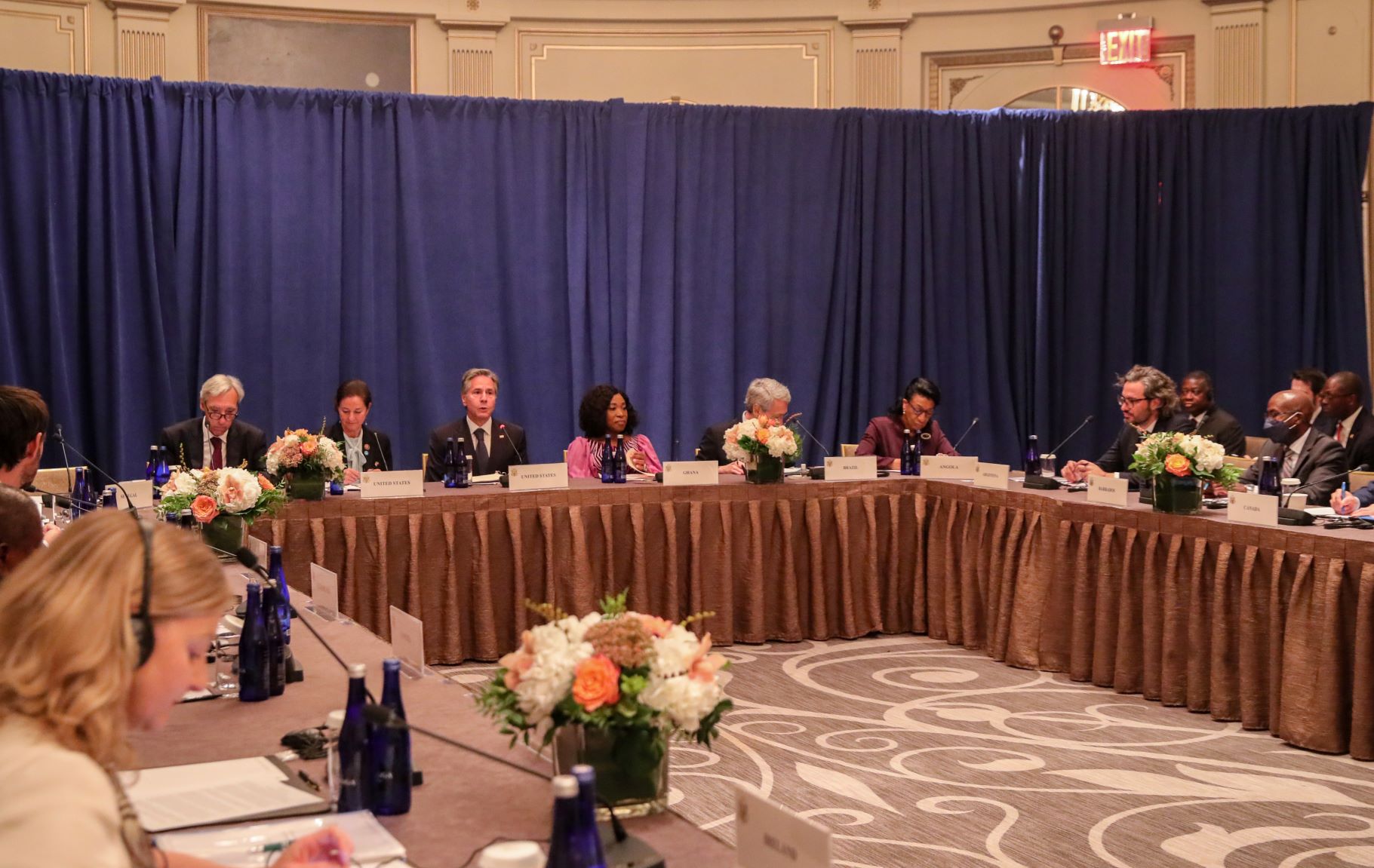 Cafiero reafirmó el reclamo por Malvinas en Estados Unidos